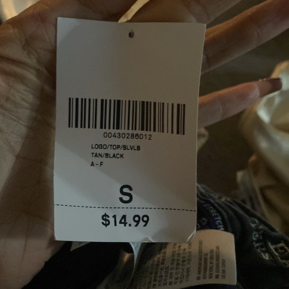 Brown tank top bodysuit - Picture 2 of 2